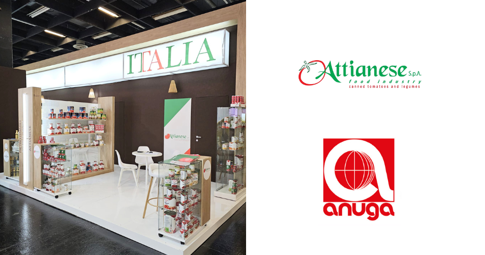 Attianese S.p.A. presente ad Anuga 2025